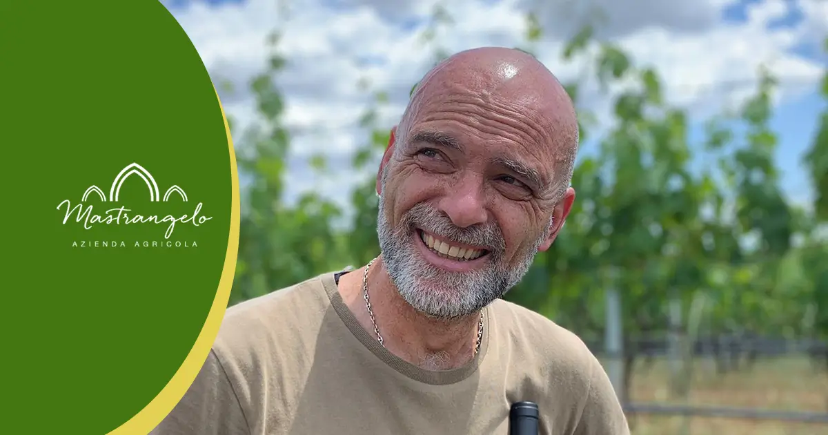 Giueppe Mastrangelo, e il vino biologico margherì matera greco doc