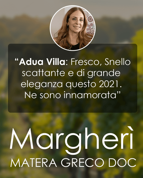 Adua Villa feedback sul vino bianco margherì come miglior vino bianco