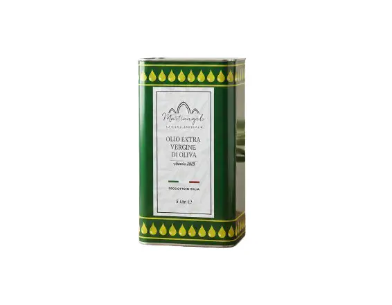 Olio Evo Lucano in un contenitore da 5 litri